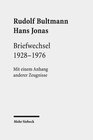 Buchcover Briefwechsel 1928-1976