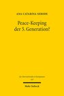 Buchcover Peace-Keeping der 5. Generation?