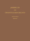 Buchcover Jahrbuch des öffentlichen Rechts der Gegenwart. Neue Folge