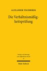 Buchcover Die Verhältnismäßigkeitsprüfung