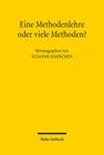 Buchcover Eine Methodenlehre oder viele Methoden?