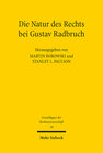 Buchcover Die Natur des Rechts bei Gustav Radbruch
