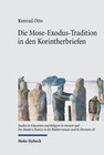Buchcover Die Mose-Exodus-Tradition in den Korintherbriefen