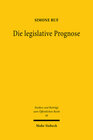 Buchcover Die legislative Prognose