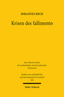 Buchcover Krisen des fallimento