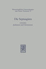 Buchcover Die Septuaginta zwischen Judentum und Christentum