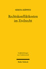 Buchcover Rechtskonfliktkosten im Zivilrecht