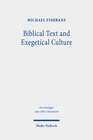 Buchcover Biblical Text and Exegetical Culture