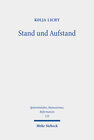 Buchcover Stand und Aufstand