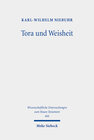 Buchcover Tora und Weisheit