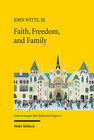 Buchcover Faith, Freedom, and Family