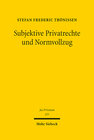 Buchcover Subjektive Privatrechte und Normvollzug