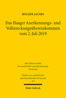 Buchcover Das Haager Anerkennungs- und Vollstreckungsübereinkommen vom 2. Juli 2019