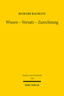 Buchcover Wissen - Vorsatz - Zurechnung