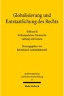 Buchcover Globalisierung und Entstaatlichung des Rechts