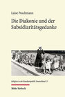Buchcover Die Diakonie und der Subsidiaritätsgedanke