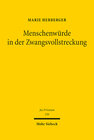 Buchcover Menschenwürde in der Zwangsvollstreckung