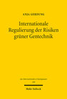 Buchcover Internationale Regulierung der Risiken grüner Gentechnik