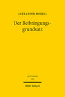 Buchcover Der Beibringungsgrundsatz