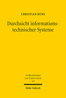 Buchcover Durchsicht informationstechnischer Systeme