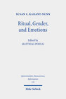 Buchcover Ritual, Gender, and Emotions