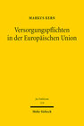 Buchcover Versorgungspflichten in der Europäischen Union