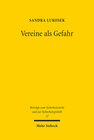 Buchcover Vereine als Gefahr