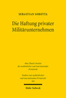 Buchcover Die Haftung privater Militärunternehmen