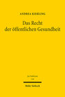 Buchcover Das Recht der öffentlichen Gesundheit