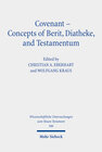Buchcover Covenant - Concepts of Berit, Diatheke, and Testamentum