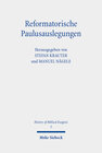 Buchcover Reformatorische Paulusauslegungen