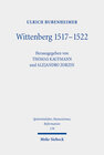 Buchcover Wittenberg 1517-1522