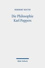 Buchcover Die Philosophie Karl Poppers - Herbert Keuth (ePub)