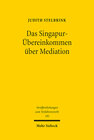 Buchcover Das Singapur-Übereinkommen über Mediation