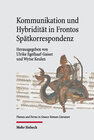 Buchcover Kommunikation und Hybridität in Frontos Spätkorrespondenz