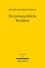 Buchcover Der privatrechtliche Beschluss
