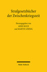 Buchcover Strafgesetzbücher der Zwischenkriegszeit