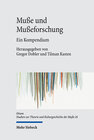 Buchcover Muße und Mußeforschung