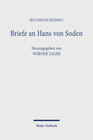 Buchcover Briefe an Hans von Soden. Briefwechsel mit Philipp Vielhauer und Hans Conzelmann