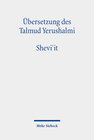 Buchcover Übersetzung des Talmud Yerushalmi