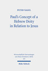 Buchcover Paul's Concept of a Hebrew Deity in Relation to Jesus