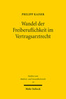 Buchcover Wandel der Freiberuflichkeit im Vertragsarztrecht