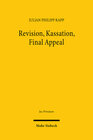 Buchcover Revision, Kassation, Final Appeal