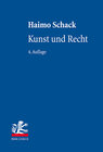 Buchcover Kunst und Recht