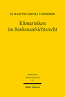 Buchcover Klimarisiken im Bankenaufsichtsrecht