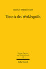 Buchcover Theorie des Werkbegriffs