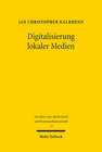 Buchcover Digitalisierung lokaler Medien