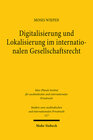 Buchcover Digitalisierung und Lokalisierung im internationalen Gesellschaftsrecht
