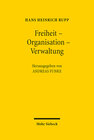 Buchcover Freiheit - Organisation - Verwaltung