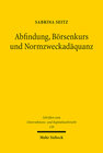 Buchcover Abfindung, Börsenkurs und Normzweckadäquanz